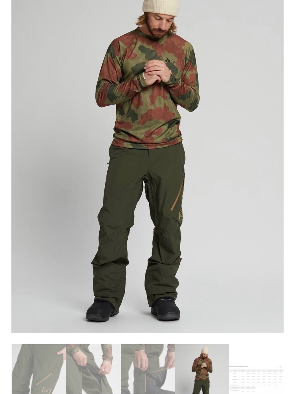 Burton AK BLACK CYCLIC 2L Goretex Ski Pants